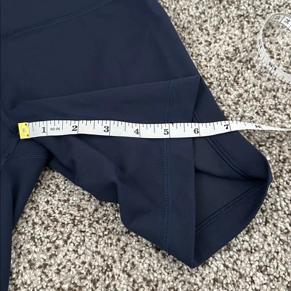Lululemon Wunder Train Navy High-Waisted Shorts - Picture 4 of 8